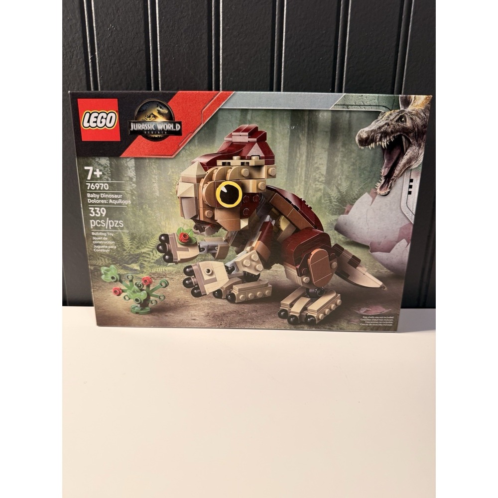 Lego #76970 Jurassic World Baby Dinosaur Dolores : Aquilops 339 pcs New Sealed - Picture 1 of 6